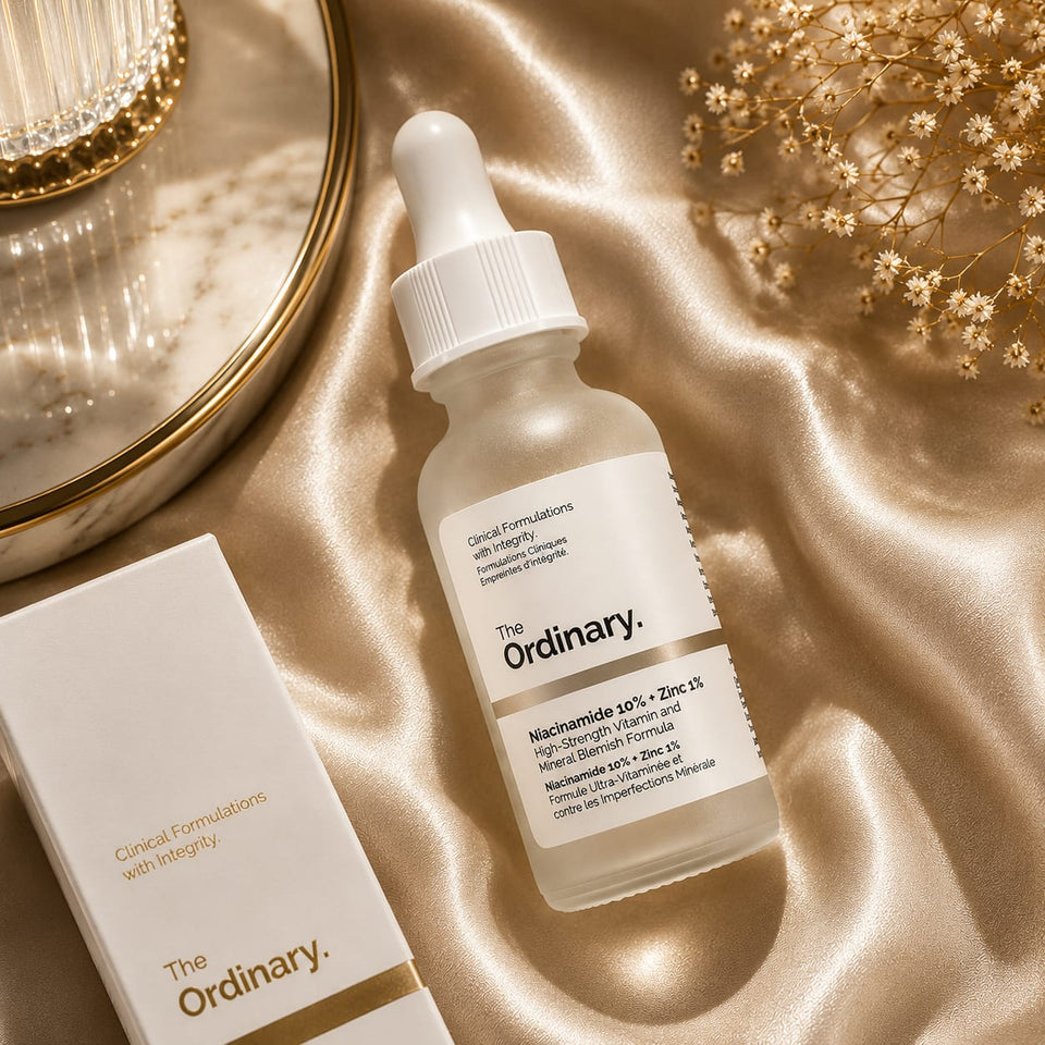 The Ordinary Niacinamide 10% + Zinc 1% Serum 30ml Skin Brightening Anti-Aging Hydrating