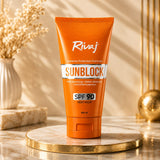Rivaj Sunblock SPF90 Oil-Free Water Resistant Cream 100ml