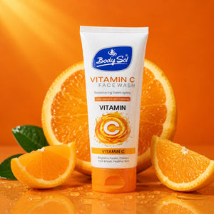 Vitamin C Face Wash for Brightening Skin Care Routine